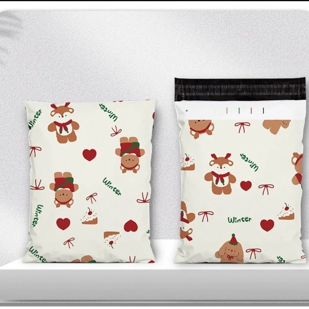The Winter Bear 100PCS *Poly Mailers 10x13 Inch.